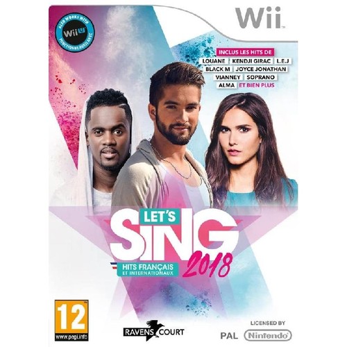 Jeu wii let sing - jeu, let's