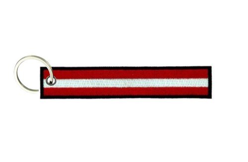 Porte cle cles clef - , brode