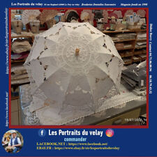 Ombrelle dentelle blanche