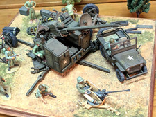 Diorama militaire Maquette - Tamiya ? anti-aérienne américaine M51 Skysweeper