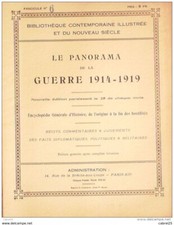 Panorama 1914 n° 6 Guerre