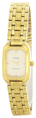 Citizen women gold tone dial - women's,