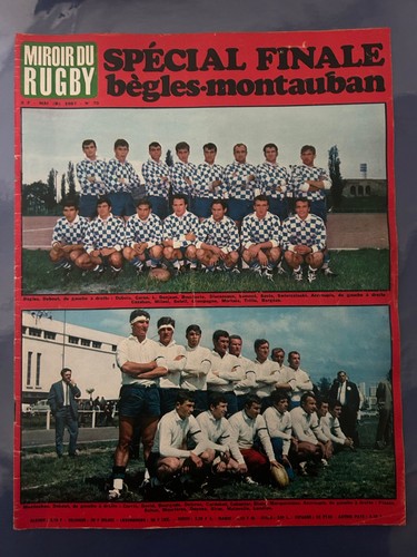 1967 miroir rugby 70 - 1967, n°