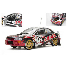 SUBARU IMPREZA 555 N.12 WINNER RALLY YPRES 1998 LITAER-DERAMMELAERE 1:18 Sunstar