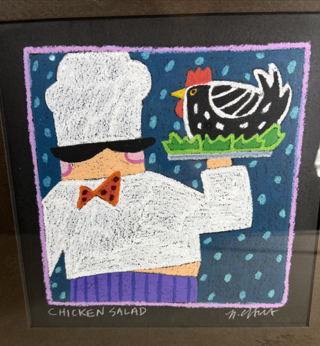 Vtg chicken salad by - vtg, salad"