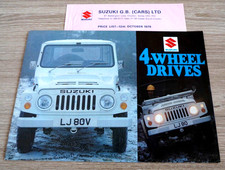 🚘 Brochure Automobile 1979