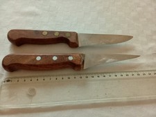 Lot 2 Anciens Couteaux Boucher Cuisine : Superfil JH Mickelson Et Victornox...