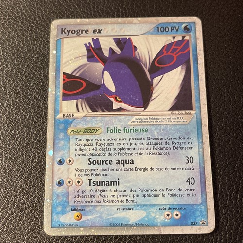 Kyogre pokémon 037 - ex,