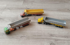 VINTAGE lot 3 camions benne