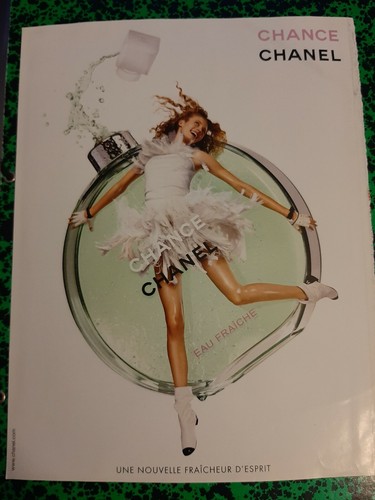 Publicité papier parfum - publicité,