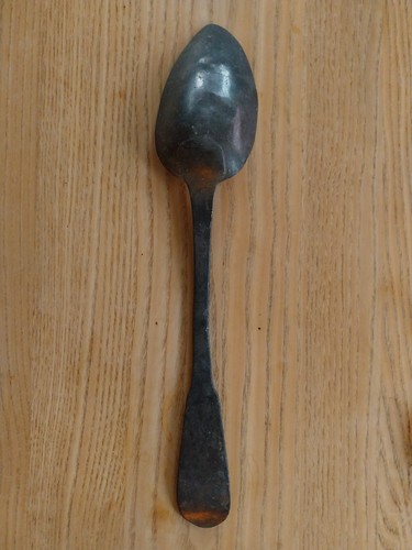Cuillere ragout ancienne - cuillere, a