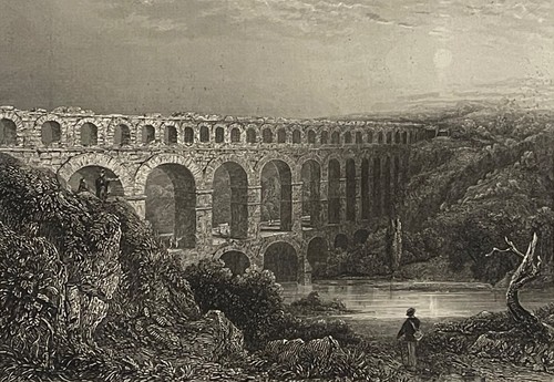 Pont gard aqueduc - pont,