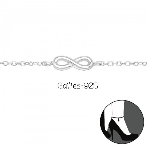Bracelet cheville infini - bracelet,