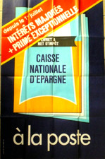 AFFICHE ANCIENNE LA POSTE