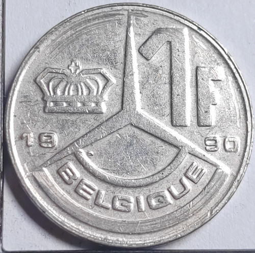 Franc baudouin ier - 1, 1990
