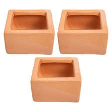  3 Pcs Pot De Fleur Ceramique