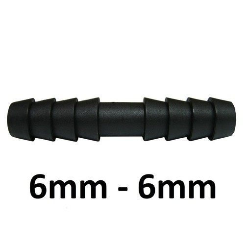 Raccord droit barbelé mm - droit,