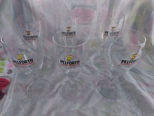 6 verres à bière PELFORTH  50cl