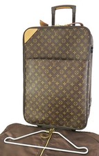 Authentique valise à roulettes de voyage LOUIS VUITTON Pegase 55 monogramme e...