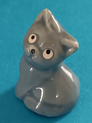 Feve chat céramique - chat,