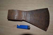 Gros Fer de hache ancien gravé "LABROSSE" (2kg489 - 27,5cm)