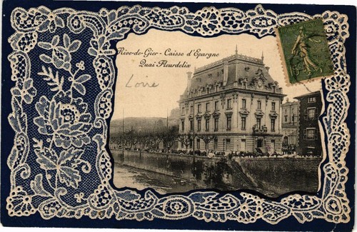 Cpa rive gier caisse - cpa, rive-de-gier-caisse