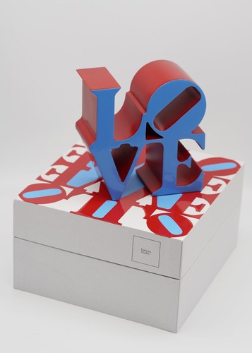 Love red blue robert indiana - -,