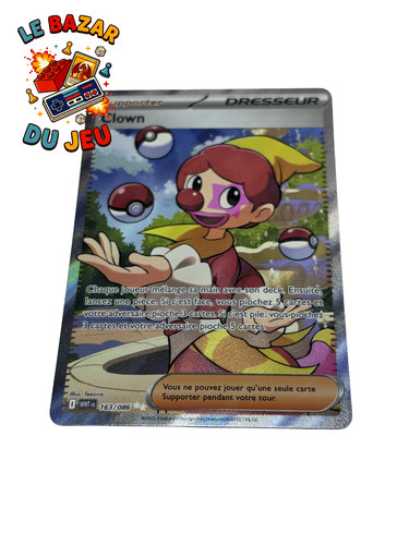 Carte pokémon clown 163 086 - carte, 163/086