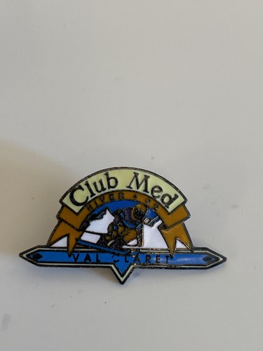 Pin club med hiver val - pin's,