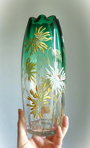 Vase legras olga vert - legras,