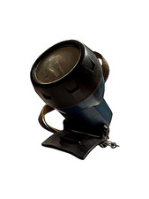 Ancienne lampe torche frontale rechargeable avec sangle – Modèle robuste