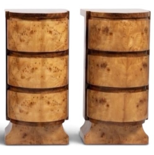 Paire tables chevet art - chevet,