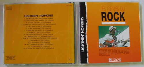 Lightnin hopkins texas - hopkins, (cd)