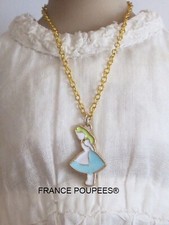 collier pendentif Alice Bleu