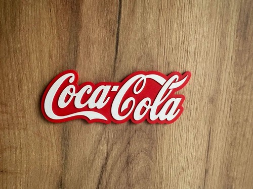 Logo coca cola déco - logo, 3d