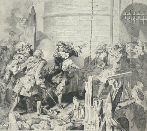 Valenciennes prise assaut - prise, d'assaut