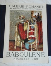 AFFICHE DE BABOULENE  - pv