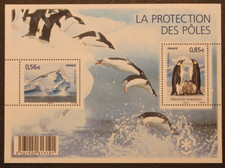 Bloc Feuillet BF4350 - La protection des pôles - Neuf** - 2009