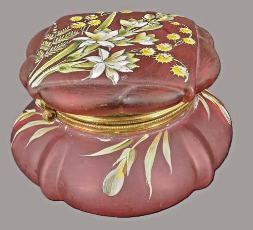 Bonbonnière verre - bonbonnière, en