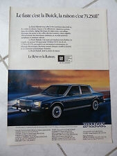 Publicité Buick Skylark 1980