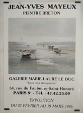 Mayeux Jean Yves Peintre
