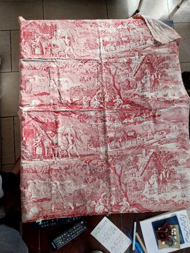 Toile jouy ancienne du - toile,