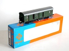 ROCO HO 4204B WAGON DE SERVICE FOURGON A BAGAGE SNCF 19 999 + ECLAIRAGE & FEU AR