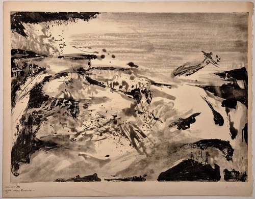 Zao wou essai noir - -,