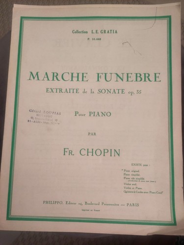 Marche funèbre chopin - funÈbre,