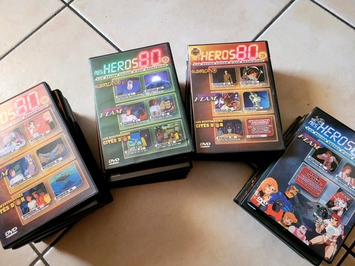 Lot dvd mes heros - dvd, 80