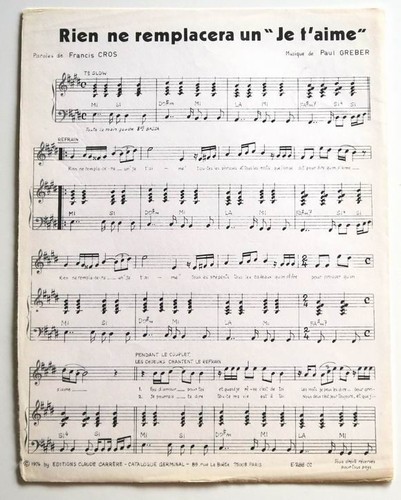 Partition sheet music - , patrick