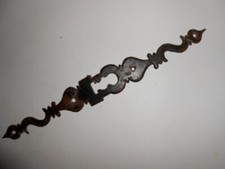  Ornement Entrée de Serrure métal fer armoire ancienne restauration porte 