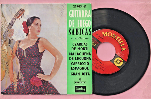 Guitarra fuego sabicas et - fuego,