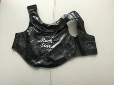 SMALL DOG RAIN COAT BLACK SIZE S